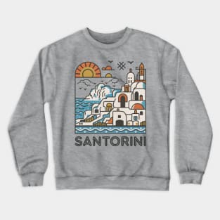 Santorini Essence Crewneck Sweatshirt